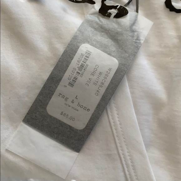 💕HP💕White Rag & Bone v neck tee - Picture 8 of 12